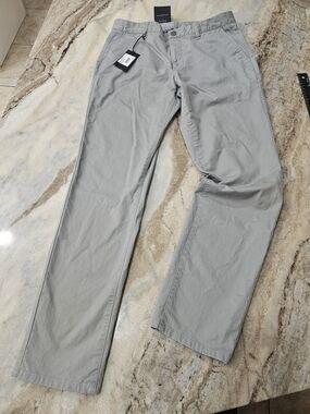 Bonobos Stretch Washed Chinos Men’s 32x32 Slim Monument Gray Pants $99 Retail